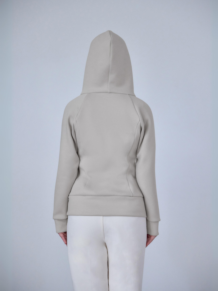 overE ソフトダンボールパーカー　96 ネイビー ソフトダンボールパーカー：ネイビー│胸が大きな女性のための