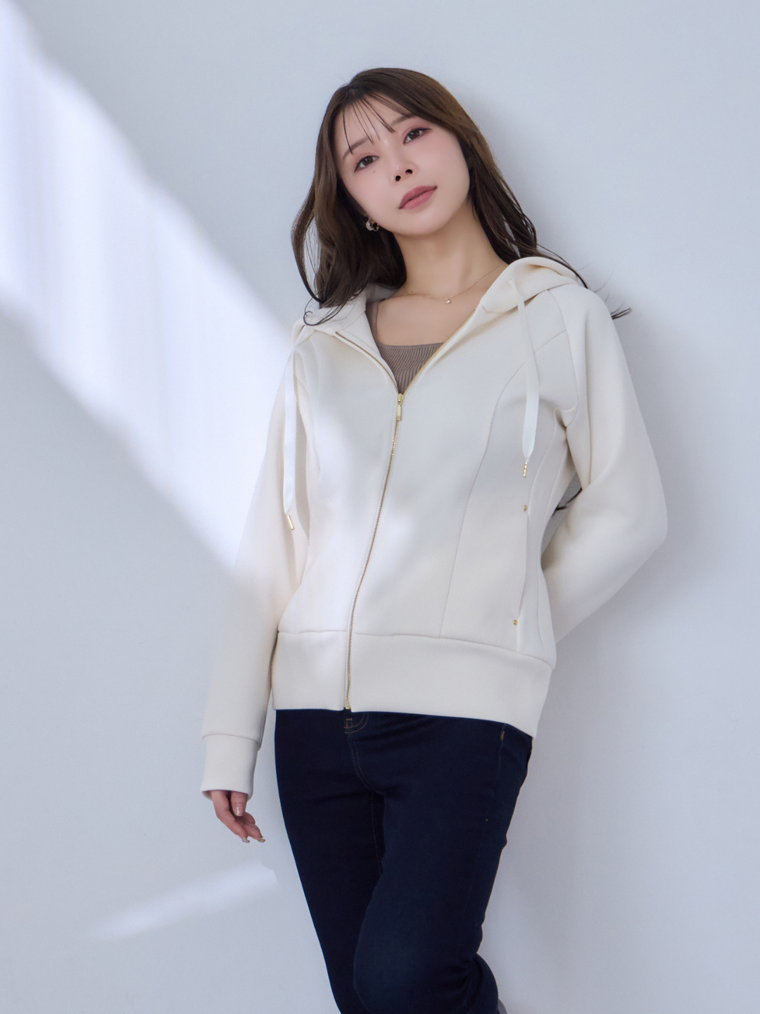 overE ソフトダンボーパーカー96 ソフトダンボールパーカー：ネイビー