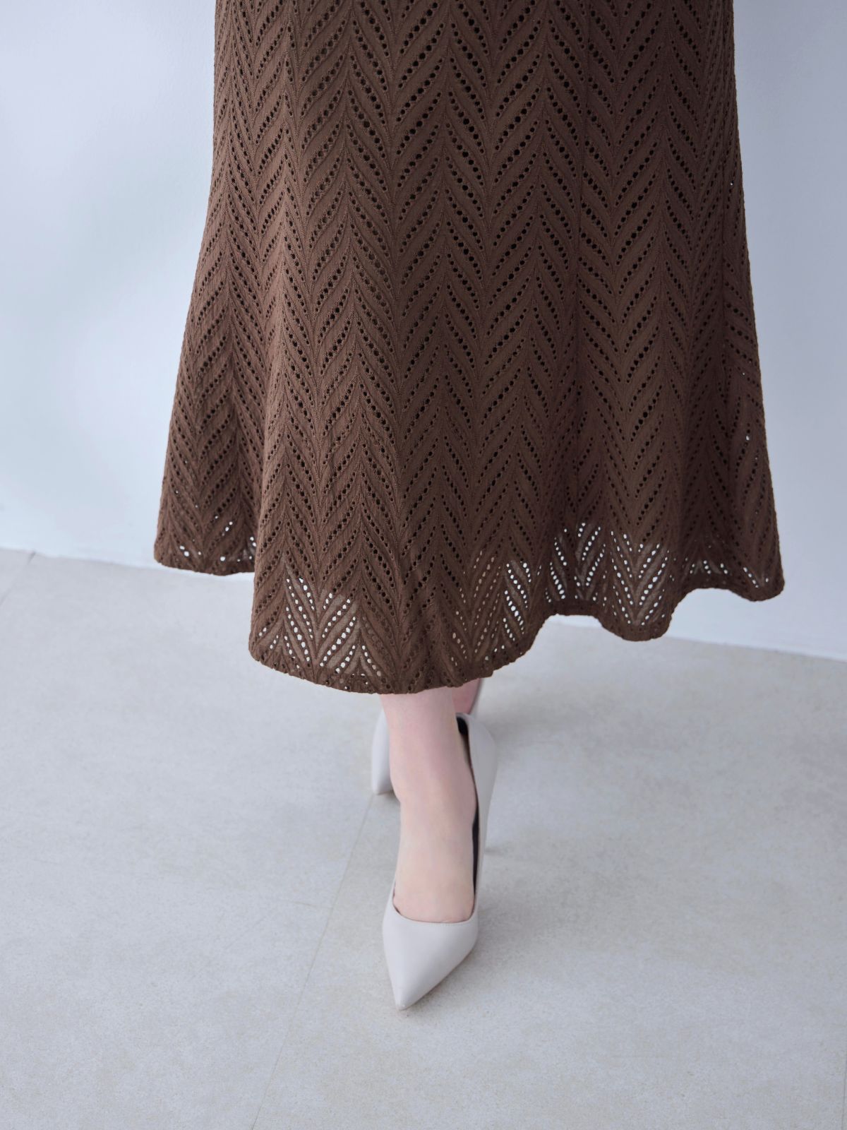 [5/29 22:00発売 期間限定 500円OFF]コットンレースワンピース 25SS：ネイビー[102サイズ対応/入荷次第発送]