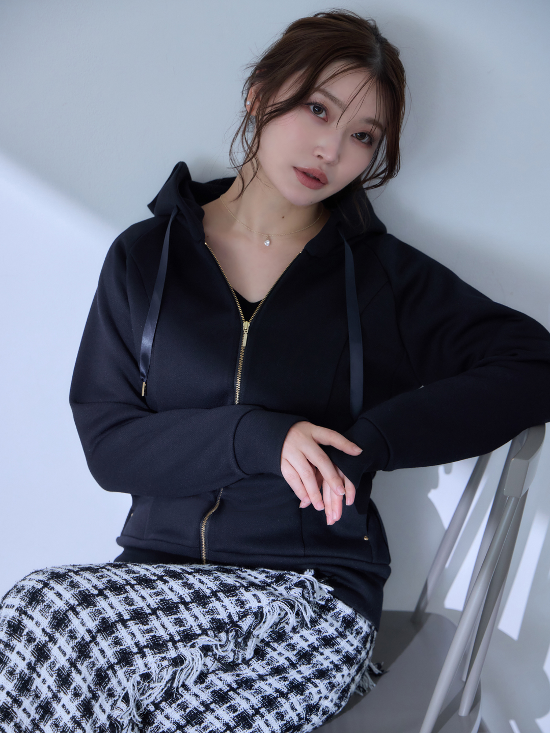 overE ソフトダンボールパーカー　96 ネイビー overE ソフトダンボールパーカー 96 ネイビー ソフトダンボール