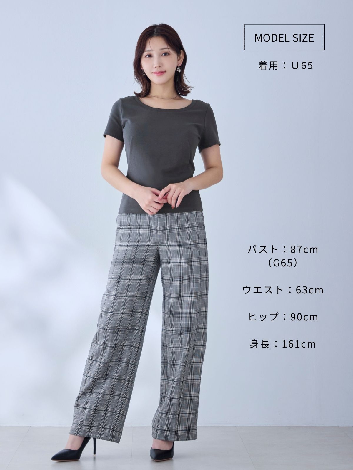 [6/19 22:00発売 期間限定 200円OFF]ベーシックラウンドネックＴシャツ 25SS：ネイビー[102サイズ対応/入荷次第発送]