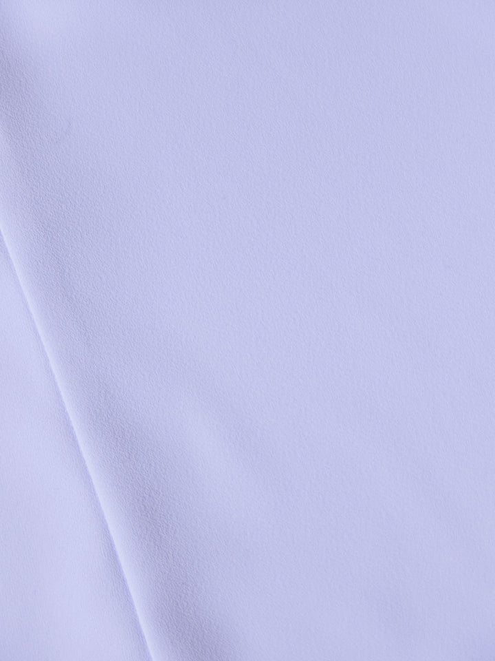 «overE» ストレッチフレアスリーブブラウス25SS パープル96 ストレッチフレアスリーブブラウス 25SS：パステルラベンダー│胸が