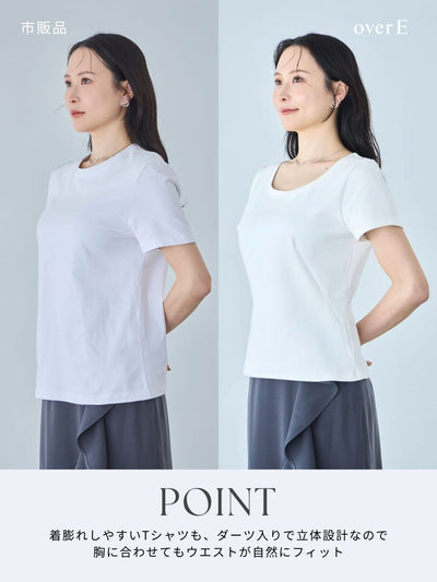 [7/24 22:00発売 期間限定 200円OFF]ボーダーベーシックラウンドネックTシャツ：ナローブラック[102サイズ対応/入荷次第発送]