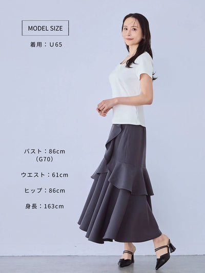 [7/24 22:00発売 期間限定 200円OFF]ボーダーベーシックラウンドネックTシャツ：ナローブラック[102サイズ対応/入荷次第発送]