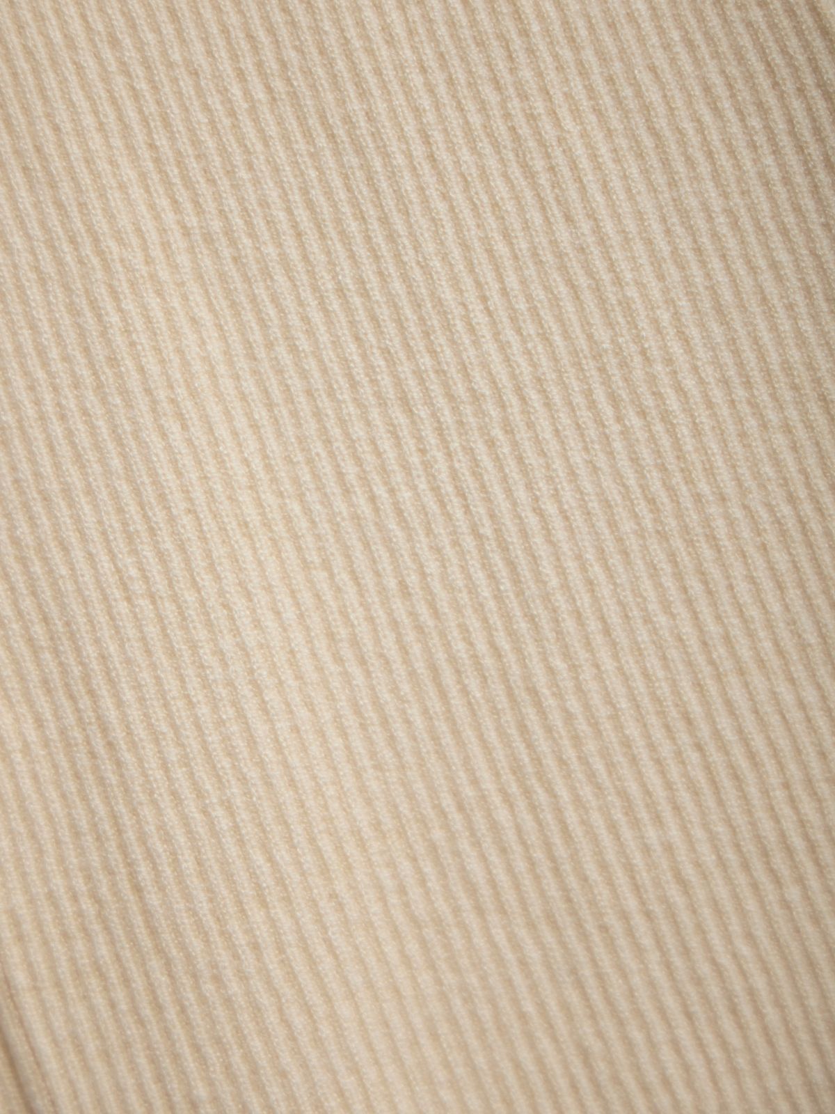 [12/4 22:00発売 期間限定 300円OFF]Vネックパネルニット：バニラ[102サイズ対応]