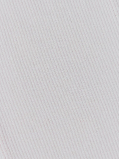 [10/2 22:00再販 期間限定 300円OFF]Vネックパネルニット：ミルキーホワイト[102サイズ対応]