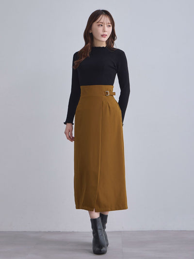 [11/27 22:00発売]メローパネルニット：ブラック[102サイズ対応/入荷次第発送]