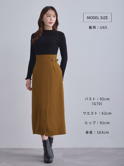 [11/27 22:00発売]メローパネルニット：メランジグレー[102サイズ対応/入荷次第発送]