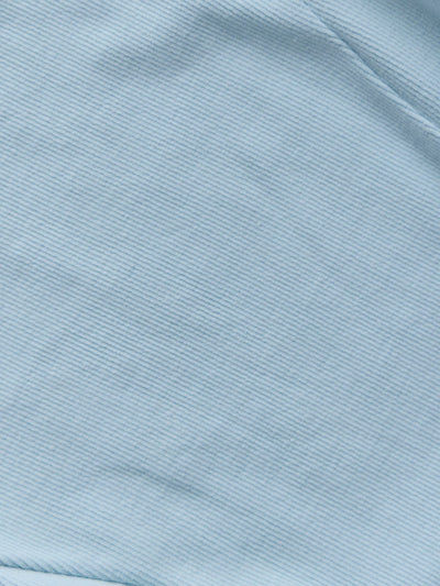 [11/13 22:00発売 期間限定 500円OFF]フラワードッキングワンピース 25AW：ペールブルー[102サイズ対応]