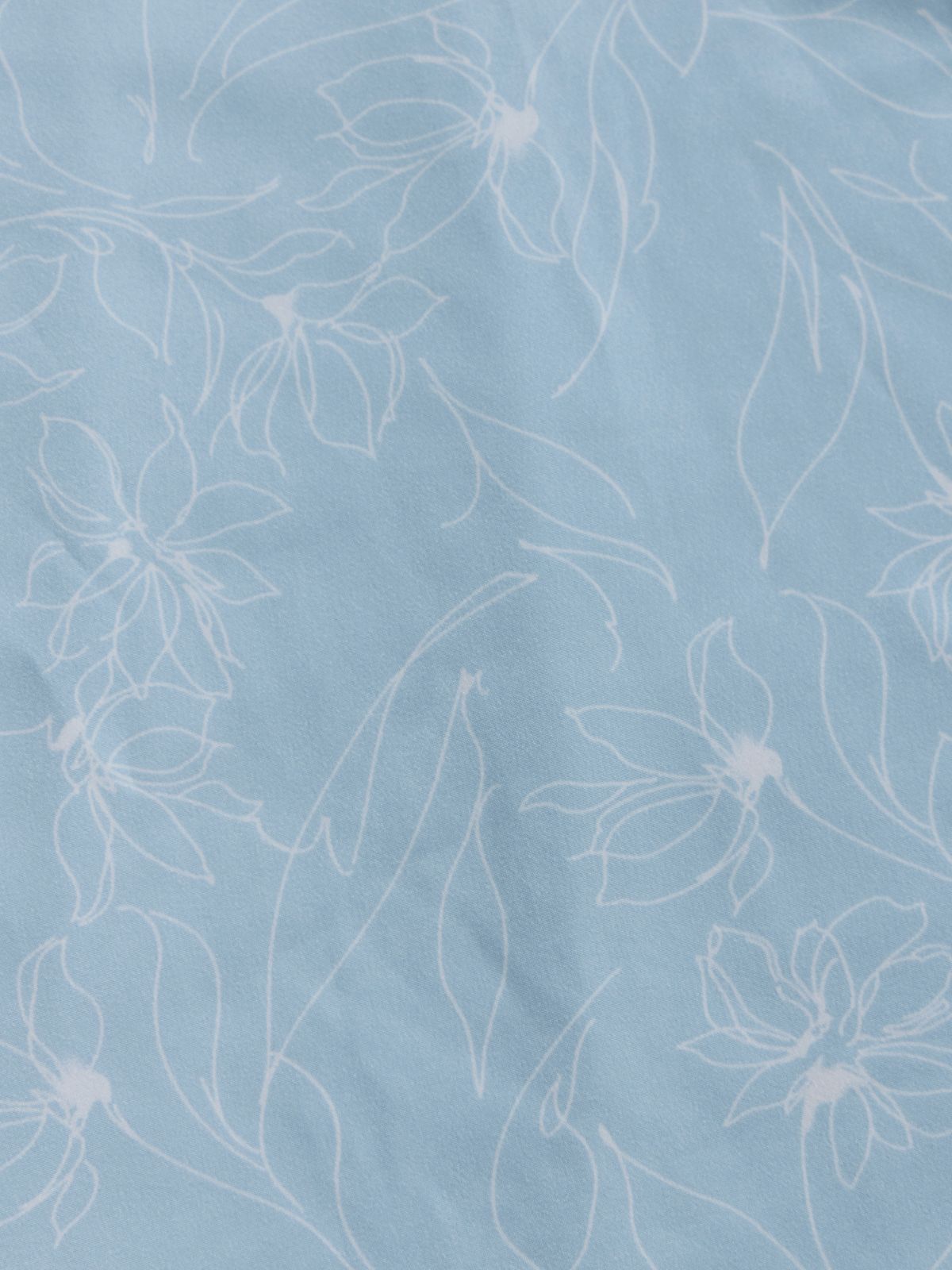 [11/13 22:00発売 期間限定 500円OFF]フラワードッキングワンピース 25AW：ペールブルー[102サイズ対応]