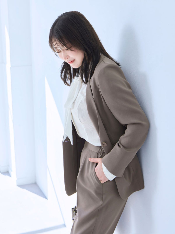 COUP DE CHANCE ジャケット ノーカラージャケット 「通勤/スーツ