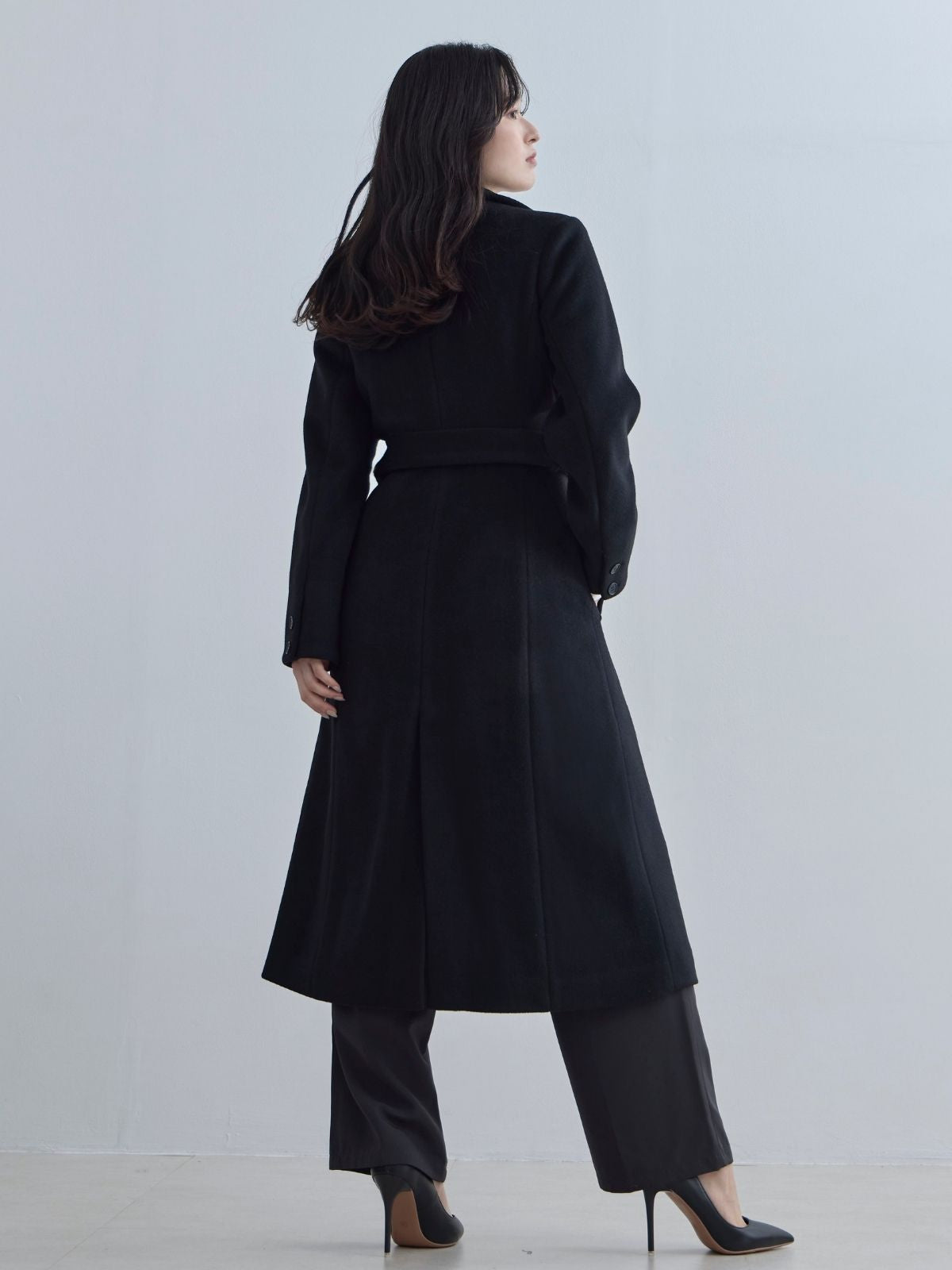 [11/13 22:00発売 期間限定 1500円OFF]理想のチェスターコート 25AW：ブラック[102サイズ対応/入荷次第発送]