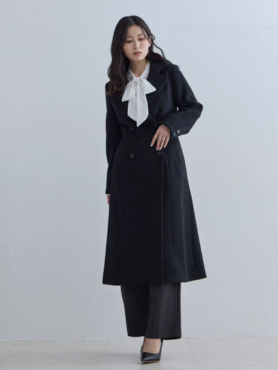 [11/13 22:00発売 期間限定 1500円OFF]理想のチェスターコート 25AW：ブラック[102サイズ対応/入荷次第発送]