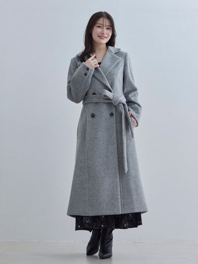 [11/13 22:00発売 期間限定 1500円OFF]理想のチェスターコート 25AW：ライトグレー[102サイズ対応/入荷次第発送]