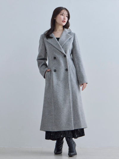 [11/13 22:00発売 期間限定 1500円OFF]理想のチェスターコート 25AW：ライトグレー[102サイズ対応/入荷次第発送]