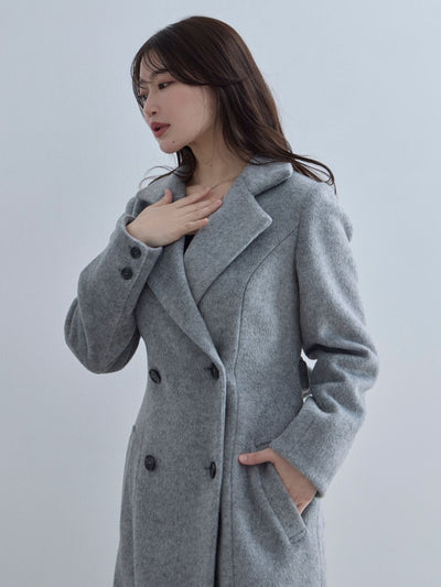 [11/13 22:00発売 期間限定 1500円OFF]理想のチェスターコート 25AW：ライトグレー[102サイズ対応/入荷次第発送]