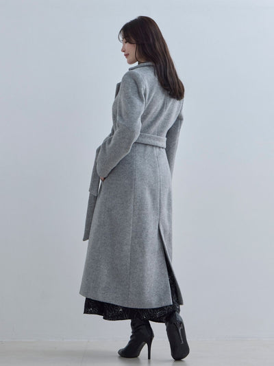 [11/13 22:00発売 期間限定 1500円OFF]理想のチェスターコート 25AW：ライトグレー[102サイズ対応/入荷次第発送]