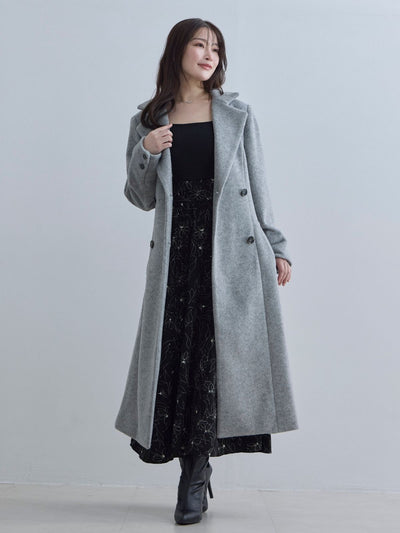 [11/13 22:00発売 期間限定 1500円OFF]理想のチェスターコート 25AW：ライトグレー[102サイズ対応/入荷次第発送]