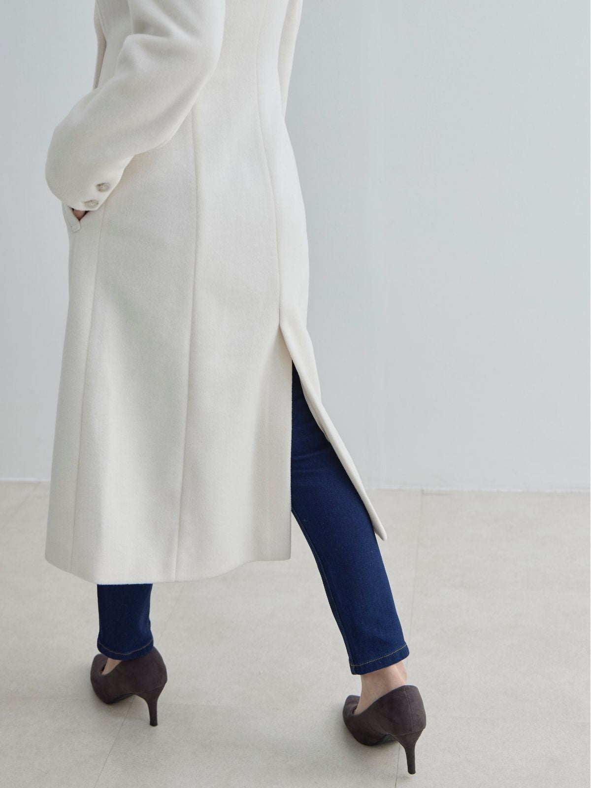 [11/13 22:00発売 期間限定 1500円OFF]理想のチェスターコート 25AW：ブラック[102サイズ対応/入荷次第発送]