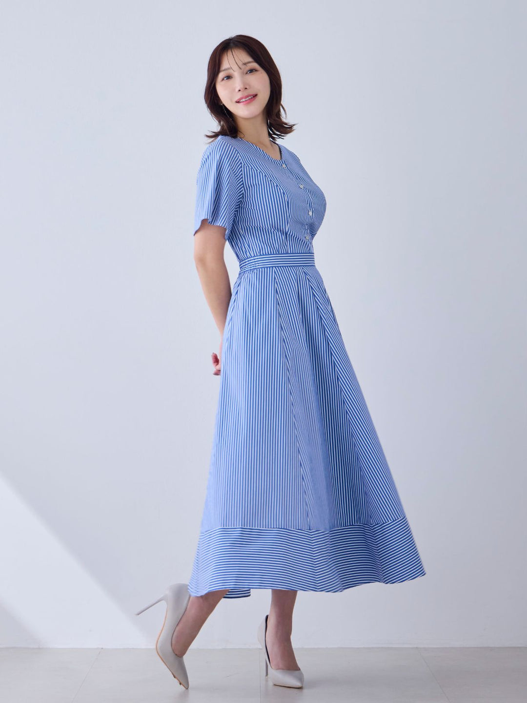 ネストローブ　コットンフレアスカート　ネイビー Limited Color ** | 京都店 | nest Robe Shop Blog | nest Robe