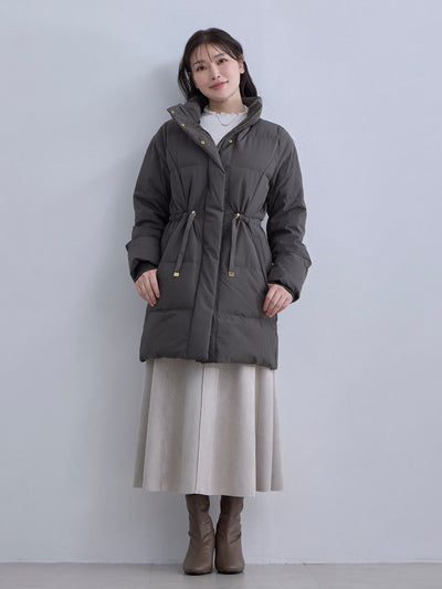 [12/11 22:00発売 期間限定 300円OFF]スエードライクフレアスカート：オフホワイト