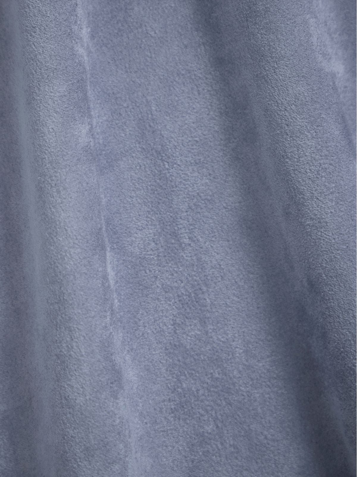 [12/11 22:00発売 期間限定 300円OFF]スエードライクフレアスカート：ブルーグレー