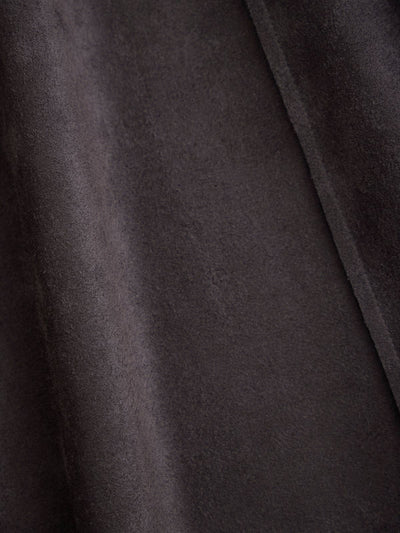 [12/11 22:00発売 期間限定 300円OFF]スエードライクフレアスカート：アッシュブラウン