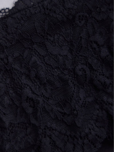 [11/6 22:00販売 期間限定 200円OFF]ブラ紐とまるレースキャミソールスリップ：ブラック[102サイズ対応]