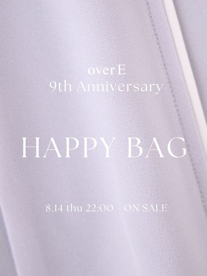 [8/14 22:00発売] 9th Anniversary HAPPY BAG [ポイント・クーポン使用不可,1人1点]