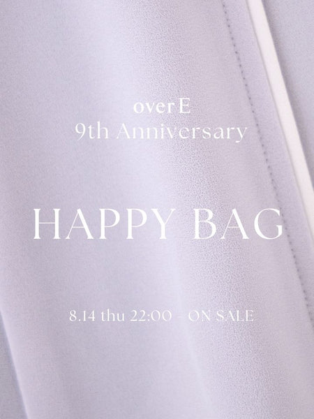 【タイムセール8/26】overE ハッピーバッグ　96サイズ 9th Anniversary HAPPY BAG[福袋,1人1点]│胸が大きな女性のため